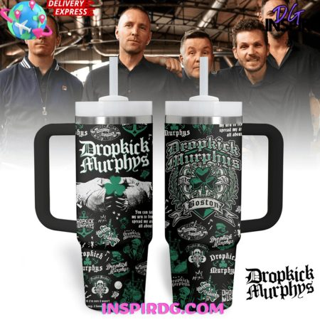 Dropkick Murphys 30oz or 40oz Stainless Tumbler With Handle NVA 40z