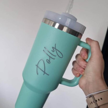 Custom DS Soo Nicc Quencher L3N 40oz or 30oz Engraved  Stainless Steel Tumbler With Handle