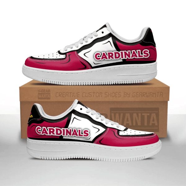 Arizona Cardinals NFL Air Low-Top Sneakers Shoes For Men And Women
