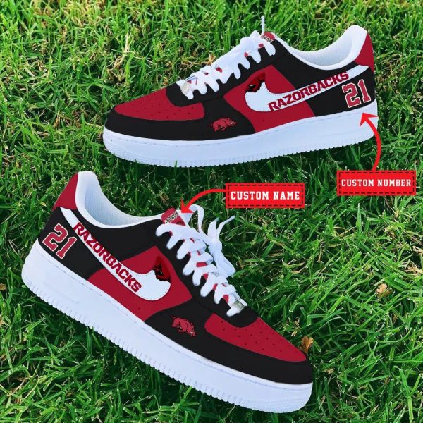 Arkansas Razorbacks NCAA Air Low-Top Sneakers Shoes For Men And Women
