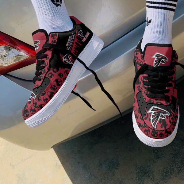 Atlanta Falcons NFL Air Low-Top Sneakers Shoes For Men And Women