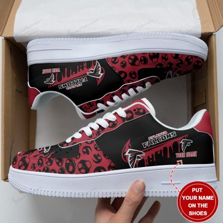 Atlanta Falcons NFL Air Low-Top Sneakers Shoes For Men And Women