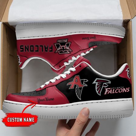 Atlanta Falcons NFL Air Low-Top Sneakers Shoes For Men And Women