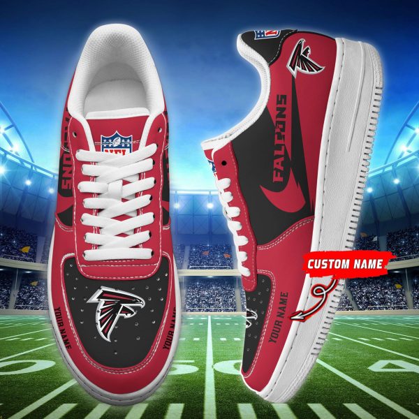 Atlanta Falcons NFL Air Low-Top Sneakers Shoes For Men And Women
