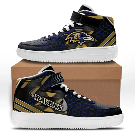 Baltimore Ravens NFL Air Low-Top Sneakers Shoes For Men And Women