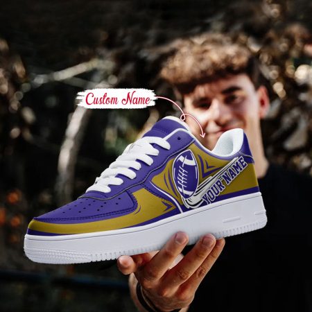 Baltimore Ravens NFL Air Low-Top Sneakers Shoes For Men And Women