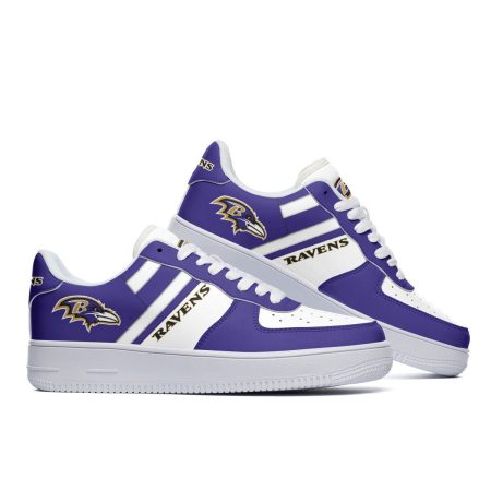 Baltimore Ravens NFL Air Low-Top Sneakers Shoes For Men And Women