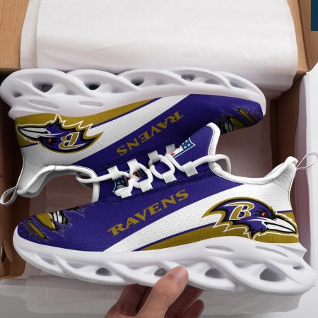 Baltimore Ravens NFL Max Soul Shoes Sneakers For Men And Women