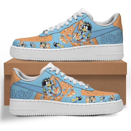 Bluey Air Low-Top Sneakers Shoes For Men And Women