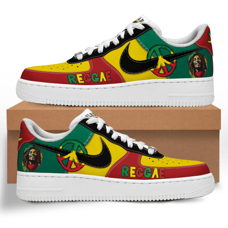 Bob Marley Air Low-Top Sneakers Shoes For Men And Women