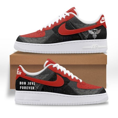 Bon Jovi Air Low-Top Sneakers Shoes For Men And Women