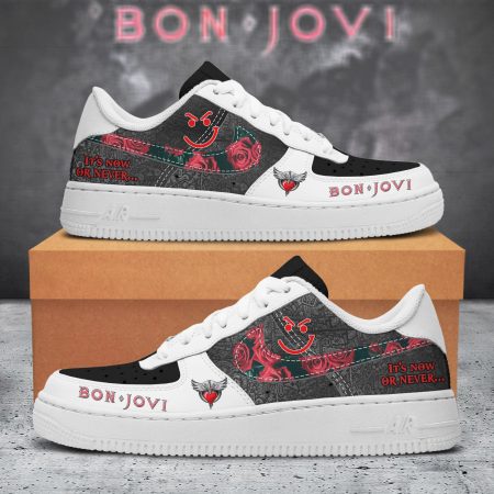 Bon Jovi Air Low-Top Sneakers Shoes For Men And Women