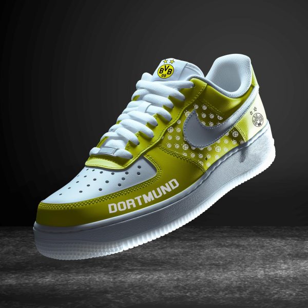 Borussia Dortmund Bundesliga Air Low-Top Sneakers Shoes For Men And Women
