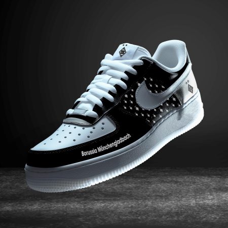 Borussia M'gladbach Bundesliga Air Low-Top Sneakers Shoes For Men And Women