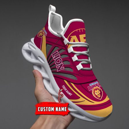 Brisbane Lions Max Soul Shoes Sneakers For Men And Women