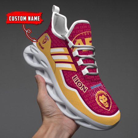 Brisbane Lions Max Soul Shoes Sneakers For Men And Women