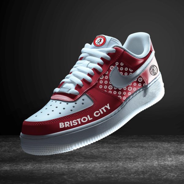 Bristol City EPL Air Low-Top Sneakers Shoes For Men And Women