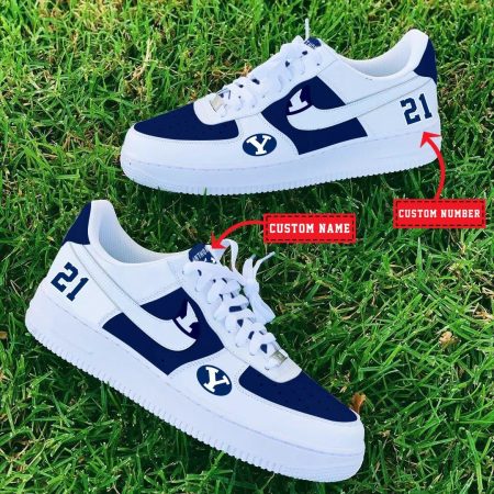 BYU Cougars NCAA Air Low-Top Sneakers Shoes For Men And Women