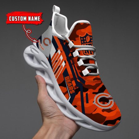 Chicago Bears Max Soul Shoes Sneakers For Men And Women
