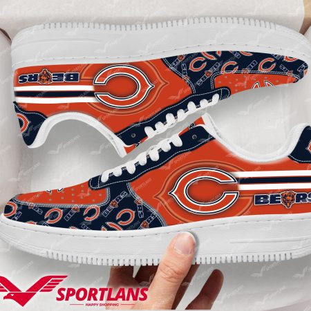 Chicago Bears NFL Air Low-Top Sneakers Shoes For Men And Women