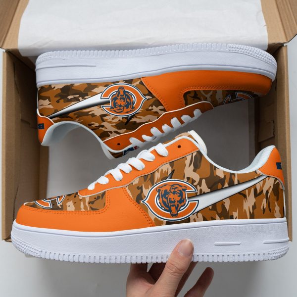 Chicago Bears NFL Air Low-Top Sneakers Shoes For Men And Women