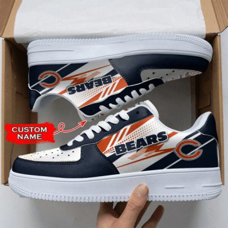 Chicago Bears NFL Air Low-Top Sneakers Shoes For Men And Women