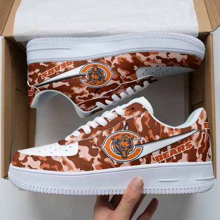 Chicago Bears NFL Air Low-Top Sneakers Shoes For Men And Women