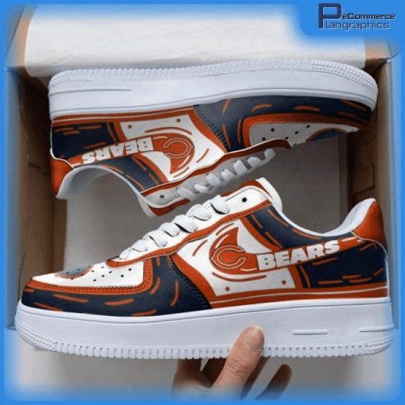 Chicago Bears NFL Air Low-Top Sneakers Shoes For Men And Women