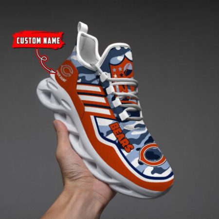 Chicago Bears NFL Max Soul Shoes Sneakers For Men And Women