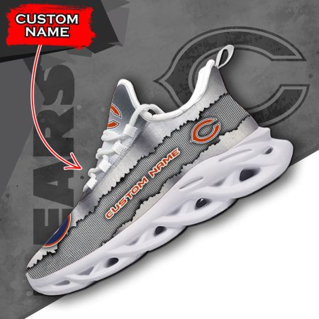 Chicago Bears NFL Max Soul Shoes Sneakers For Men And Women