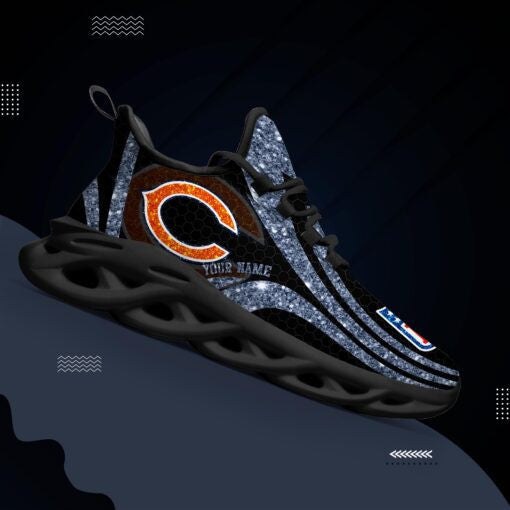 Chicago Bears NFL Max Soul Shoes Sneakers For Men And Women