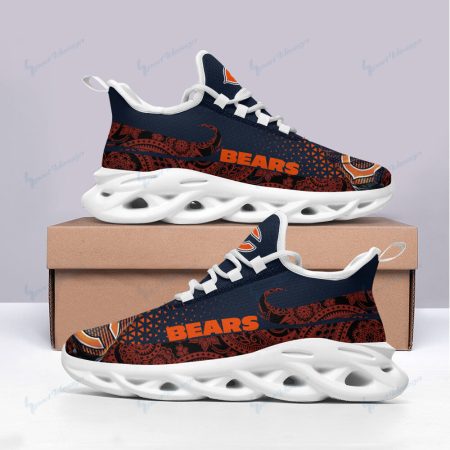 Chicago Bears NFL Max Soul Shoes Sneakers For Men And Women