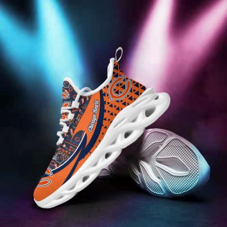 Chicago Bears NFL Max Soul Shoes Sneakers For Men And Women