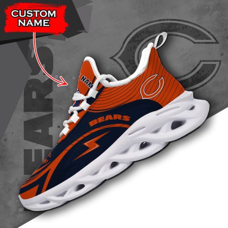 Chicago Bears NFL Max Soul Shoes Sneakers For Men And Women