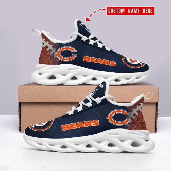 Chicago Bears NFL Max Soul Shoes Sneakers For Men And Women
