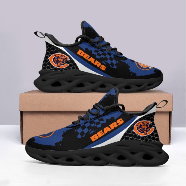 Chicago Bears NFL Max Soul Shoes Sneakers For Men And Women