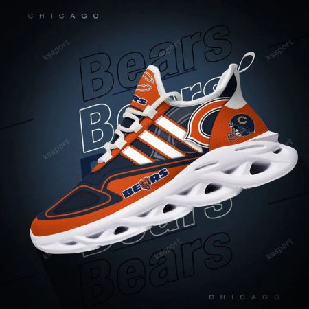 Chicago Bears NFL Max Soul Shoes Sneakers For Men And Women