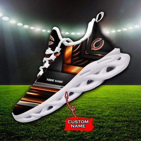 Chicago Bears NFL Max Soul Shoes Sneakers For Men And Women