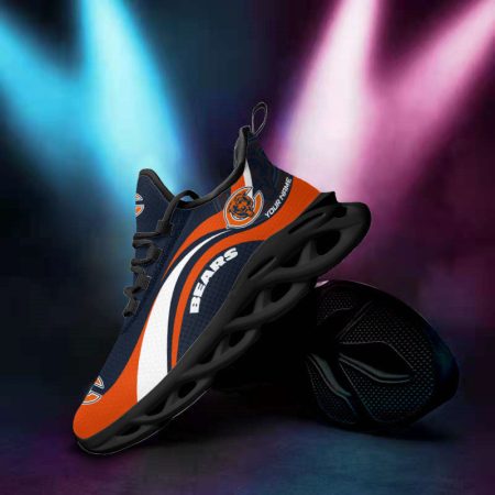 Chicago Bears NFL Max Soul Shoes Sneakers For Men And Women