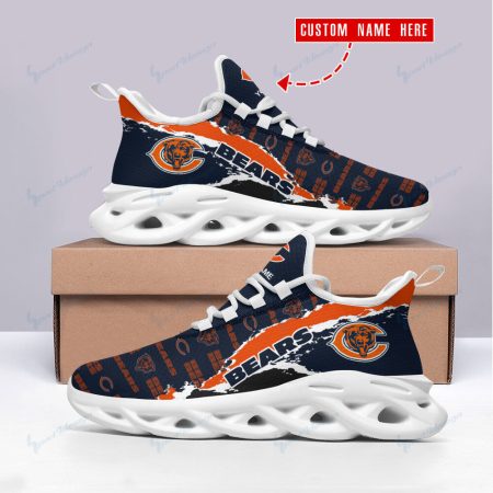 Chicago Bears NFL Max Soul Shoes Sneakers For Men And Women