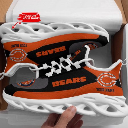 Chicago Bears NFL Max Soul Shoes Sneakers For Men And Women