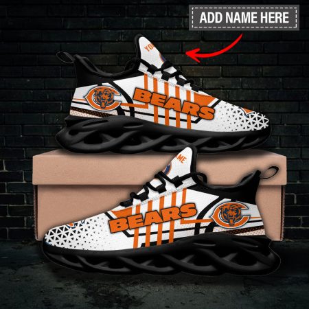 Chicago Bears NFL Max Soul Shoes Sneakers For Men And Women