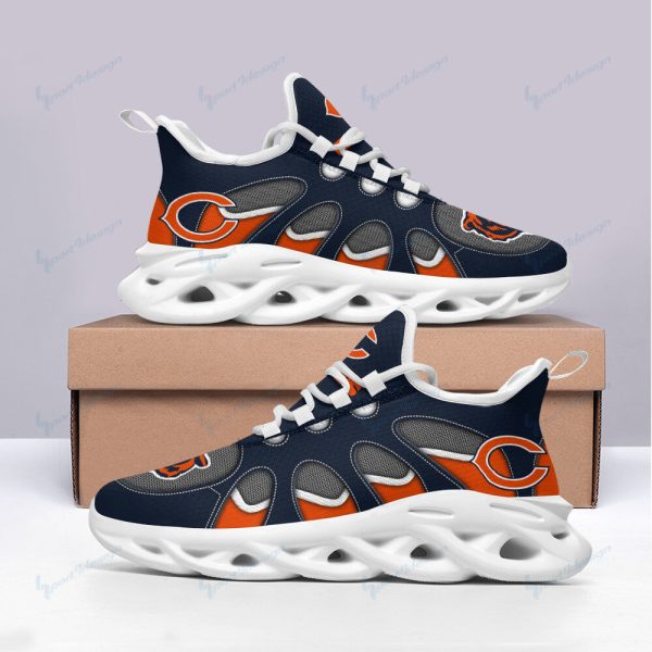 Chicago Bears NFL Max Soul Shoes Sneakers For Men And Women