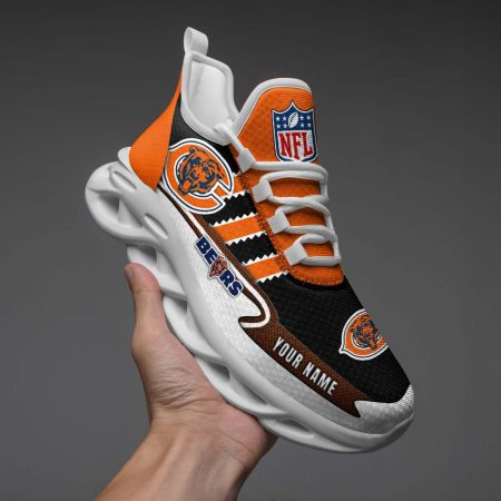 Chicago Bears NFL Max Soul Shoes Sneakers For Men And Women