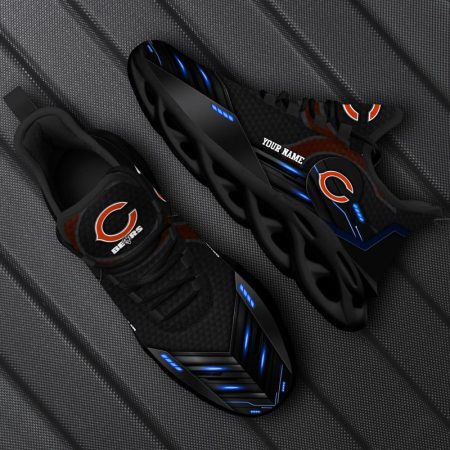 Chicago Bears NFL Max Soul Shoes Sneakers For Men And Women