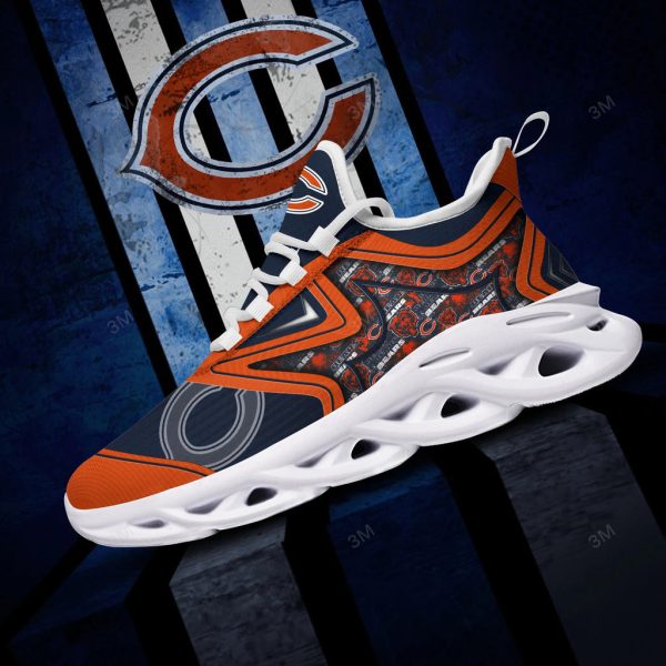 Chicago Bears NFL Max Soul Shoes Sneakers For Men And Women