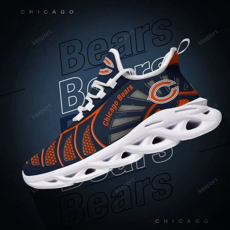 Chicago Bears NFL Max Soul Shoes Sneakers For Men And Women