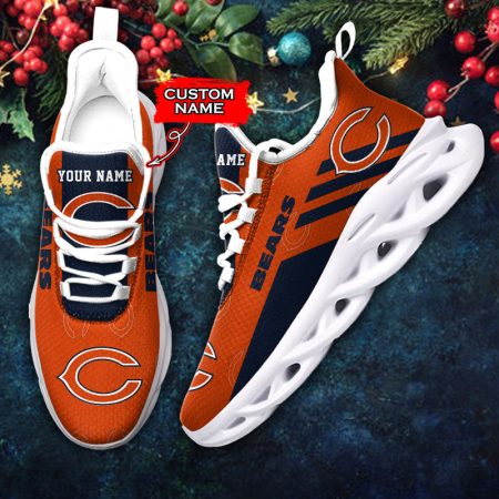 Chicago Bears NFL Max Soul Shoes Sneakers For Men And Women
