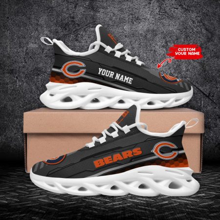 Chicago Bears NFL Max Soul Shoes Sneakers For Men And Women