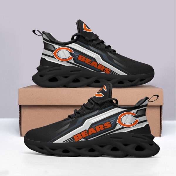 Chicago Bears NFL Max Soul Shoes Sneakers For Men And Women